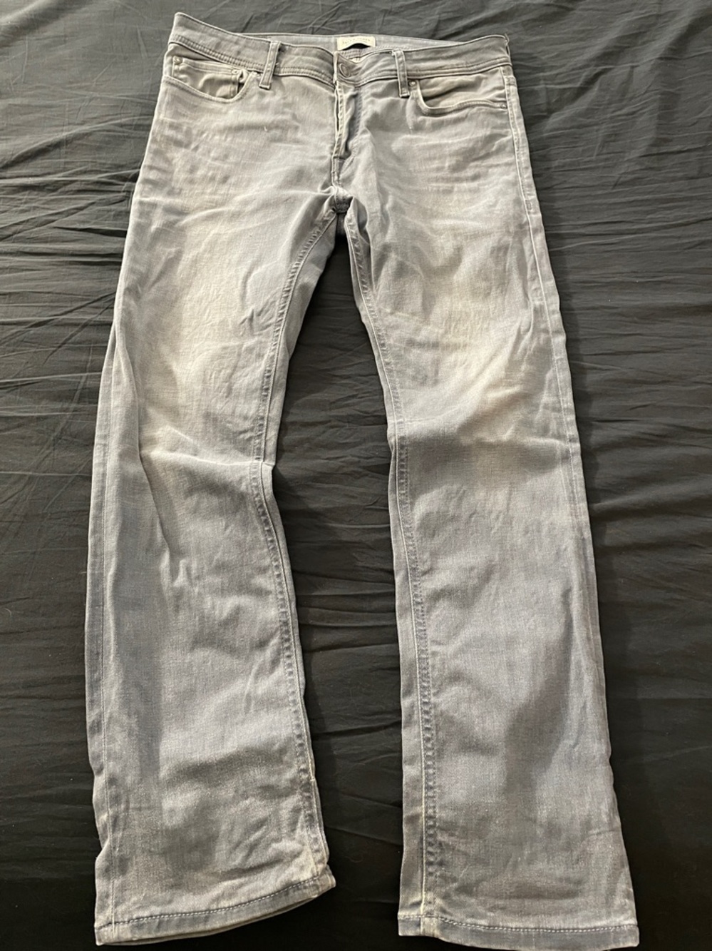 Jack and Jones Slim Fit Grey Jeans